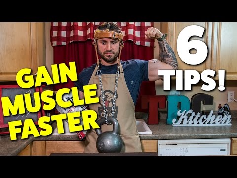 6 EASY QUICK TIPS ON BUILDING MUSCLE