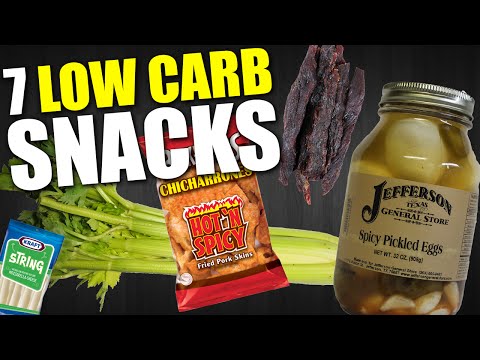 7 QUICK &amp; EASY LOW CARB SNACKS