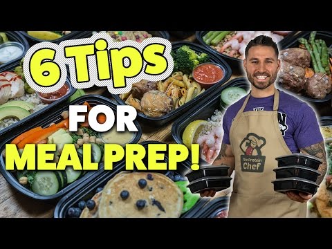 6 EASY Tips for Meal Prep That ANYONE Can Do