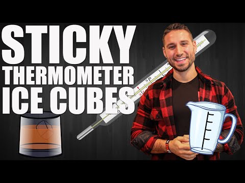 LET&#039;S TALK STICKY THERMOMETER ICE CUBES