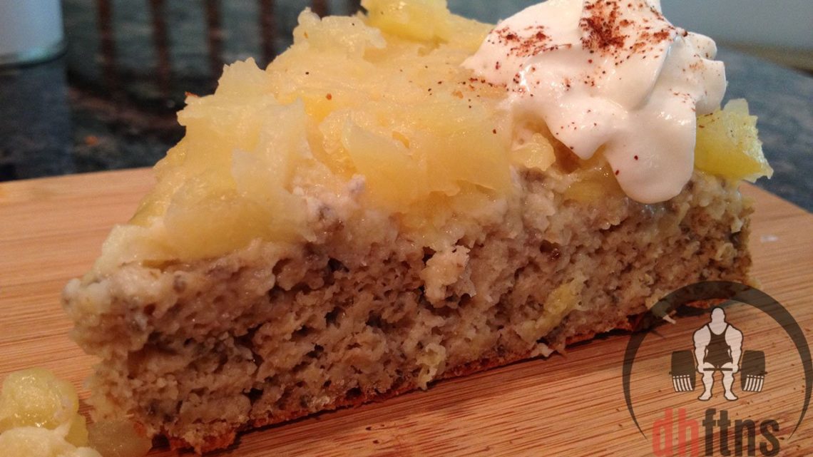 PROTEIN Pineapple UpsideDown Cake Recipe (Low Fat)
