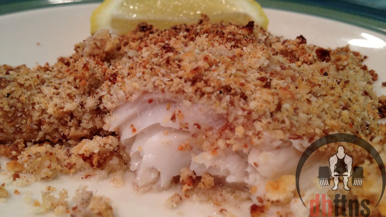 HEALTHY Baked Crusted Tilapia Recipe