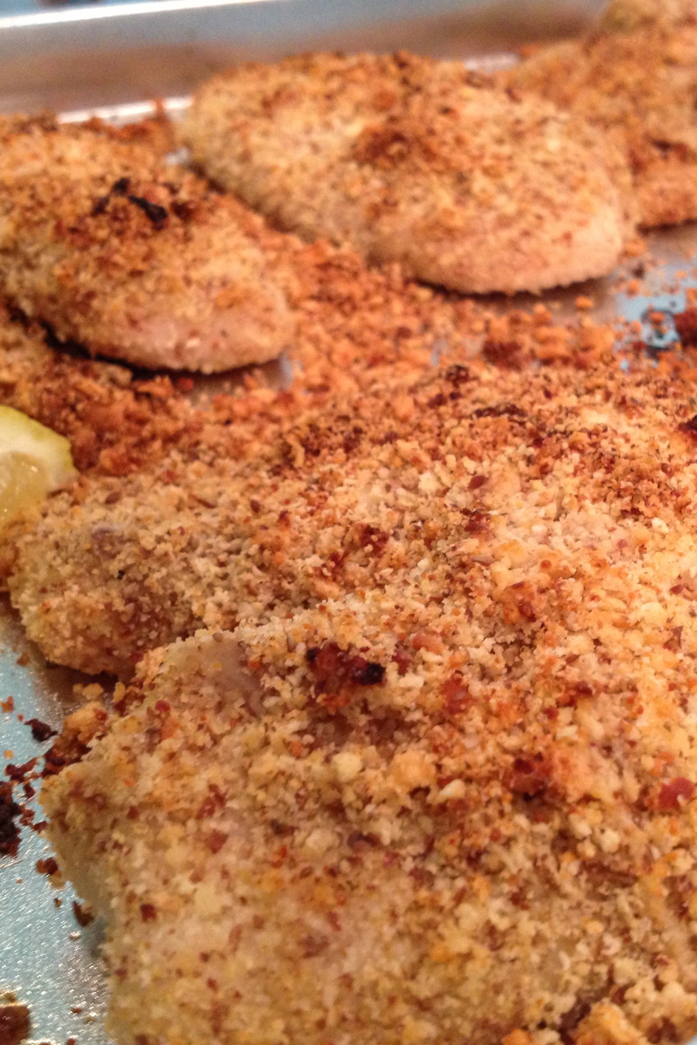 Healthy Baked Crusted Tilapia