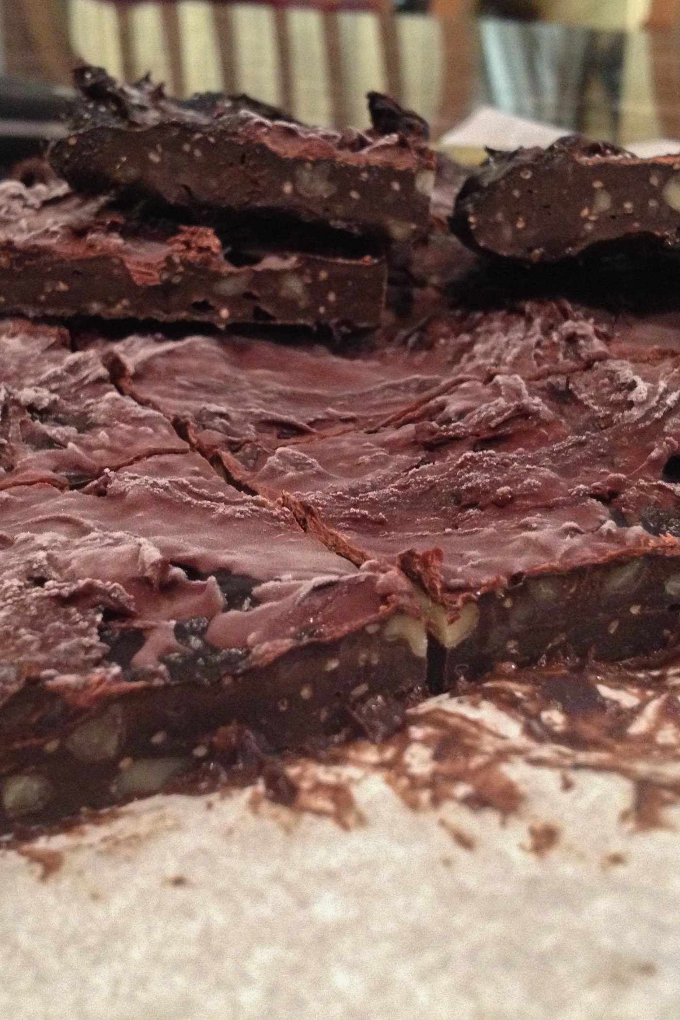High Fiber Protein Fudge