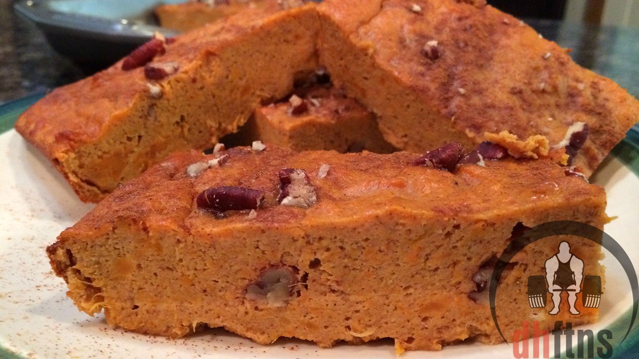 PROTEIN Sweet Potato Cake Recipe (Healthy)
