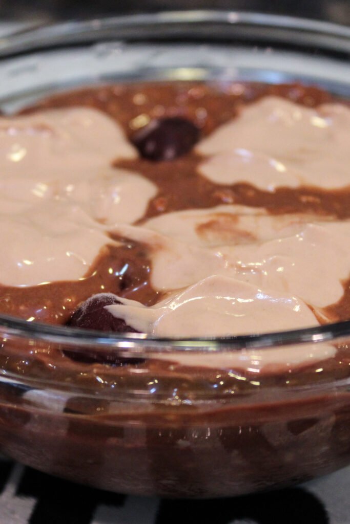Black Forest Cake Protein Overnight Oats Recipe