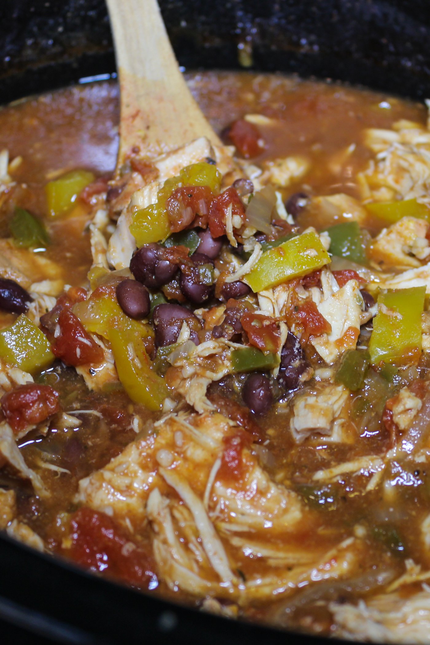 Slow Cooker Chicken Fajitas
