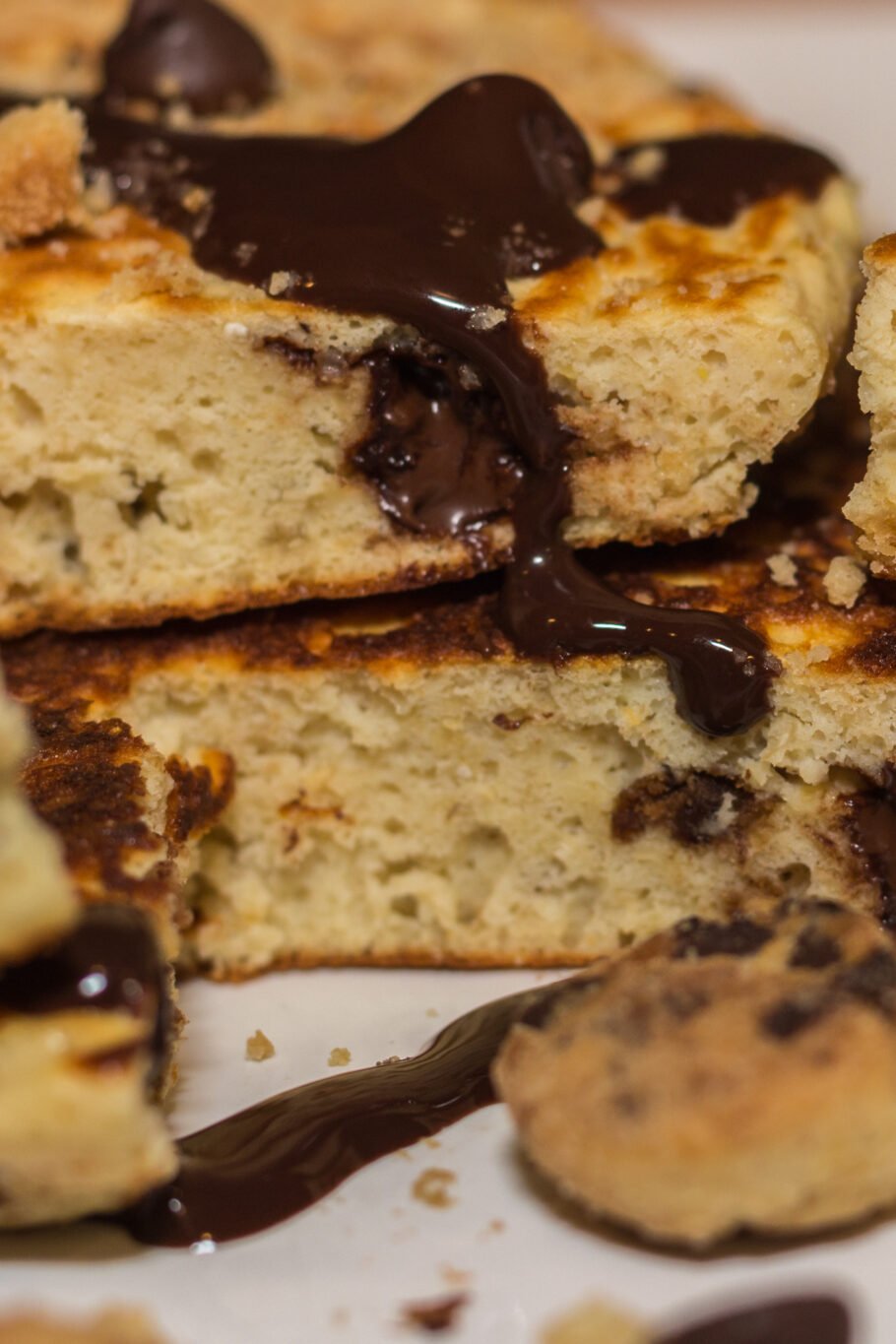 Cookie Dough Protein Pancakes Recipe