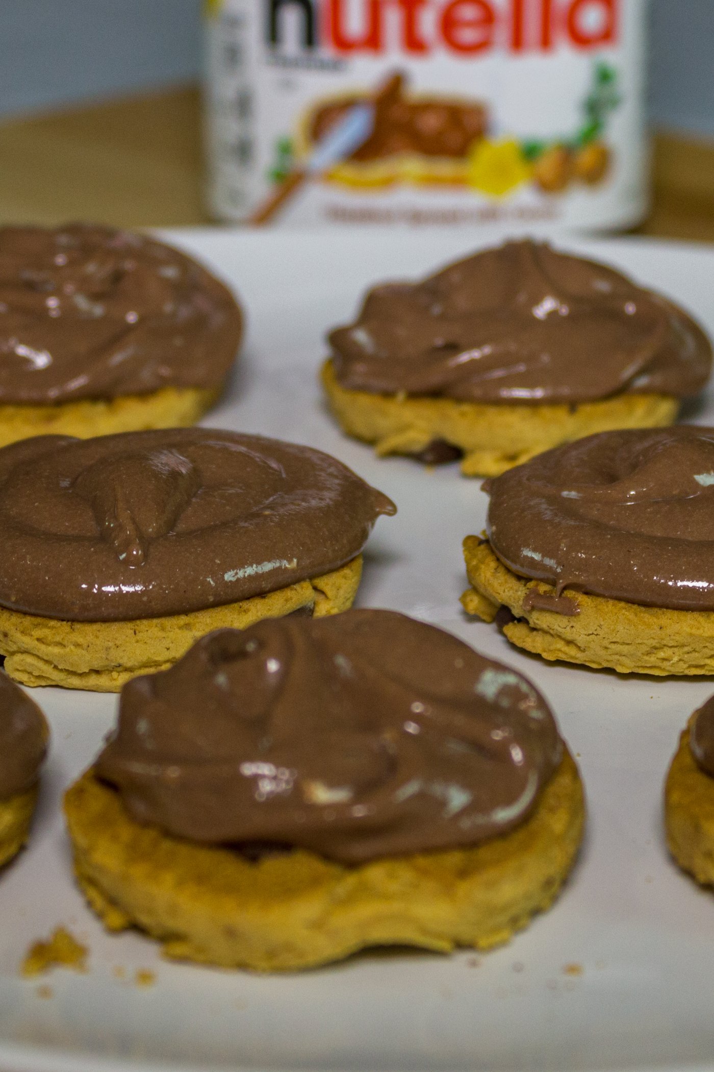 Nutella No Bake Cheesecake Bites