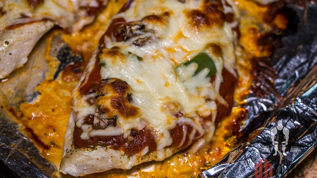 Bodybuilding Low Carb CHICKEN Pizza Recipe