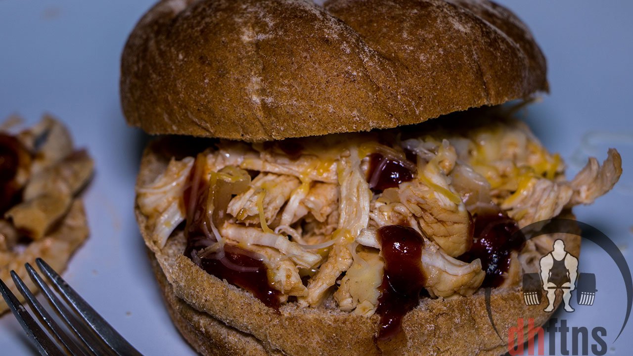 Quick Bodybuilding Barbecue Pulled CHICKEN Recipe