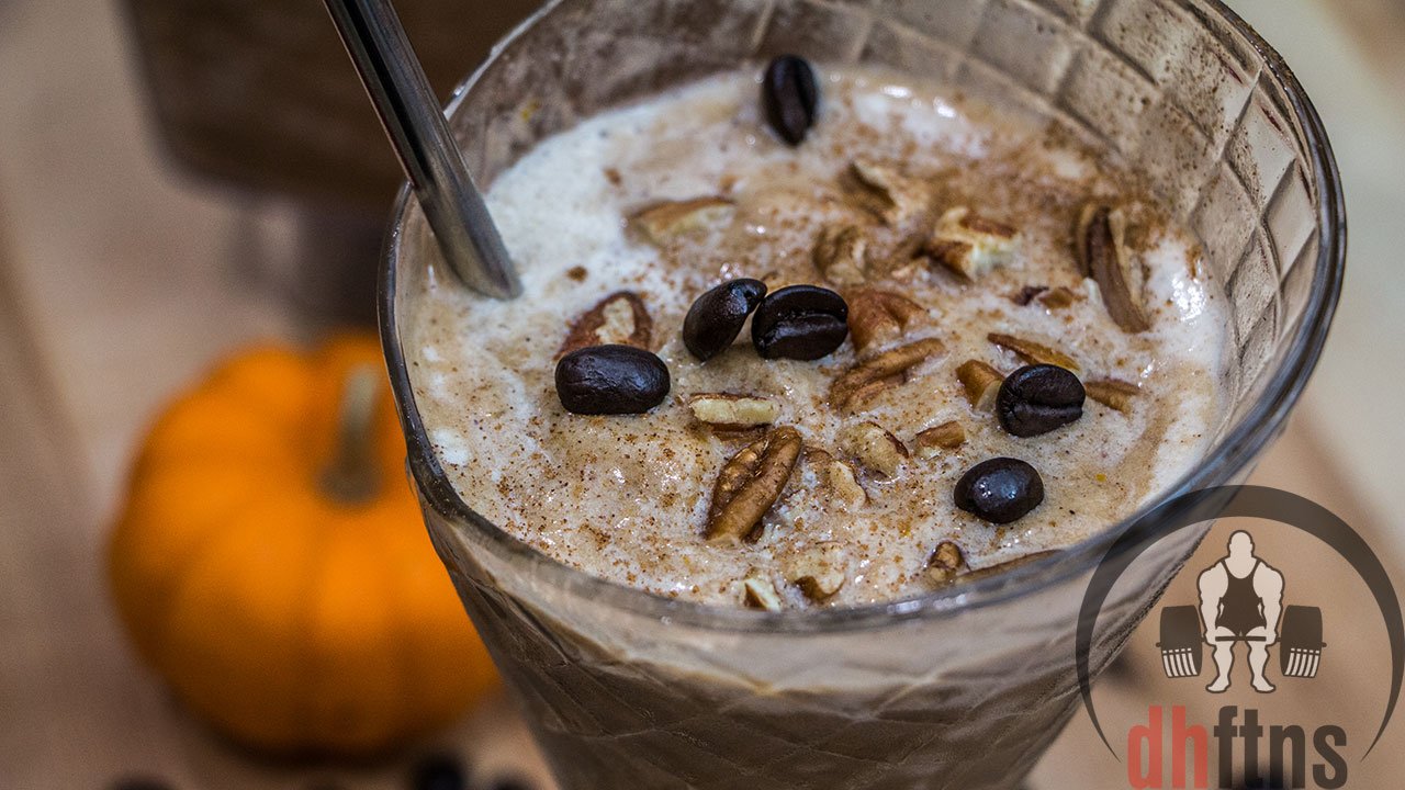 High PROTEIN Bodybuilding Pumpkin Iced Coffee Recipe
