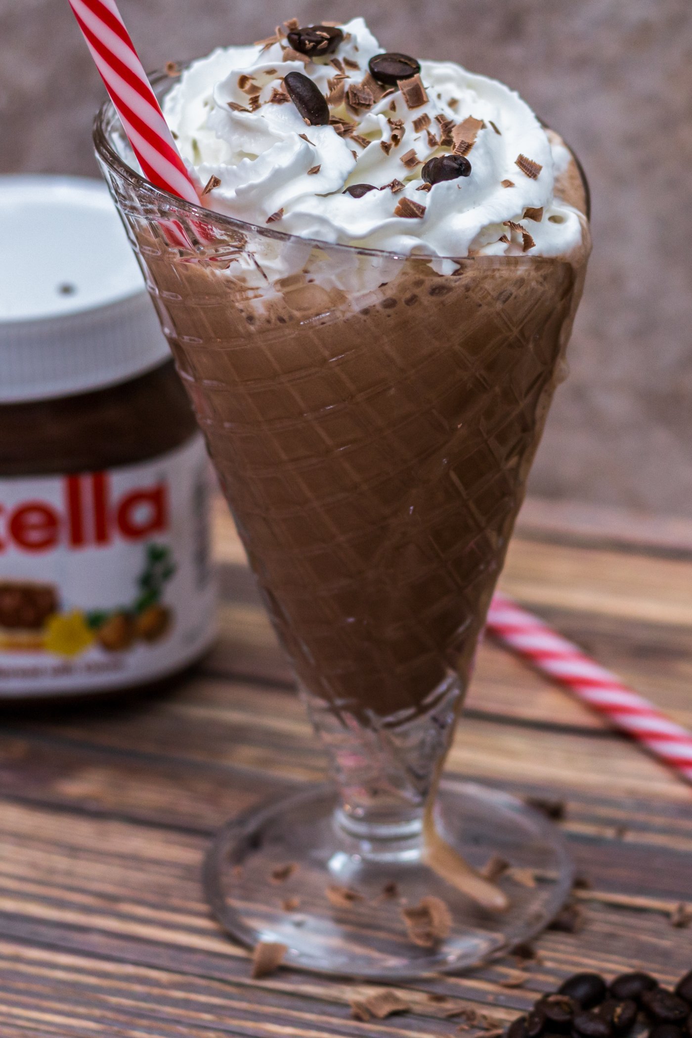 Protein Nutella Iced Coffee