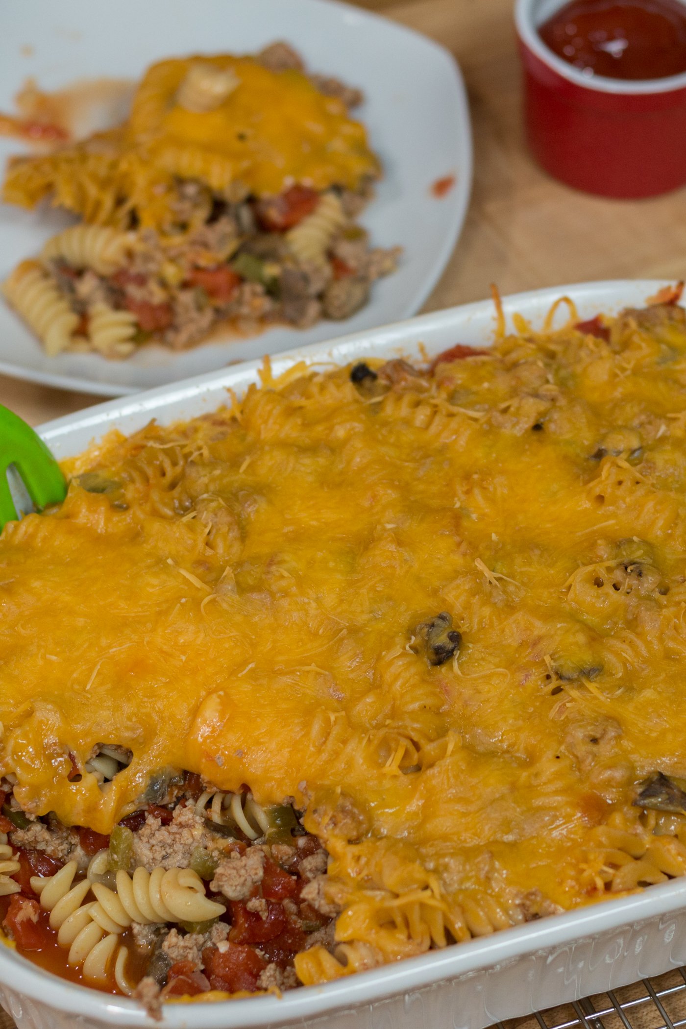 Protein Packed Cheeseburger Casserole