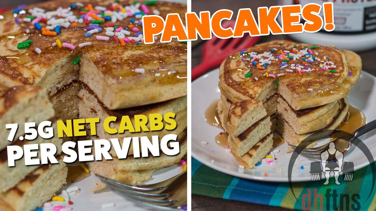 Fluffy & Quick Keto LOW CARB PANCAKES Recipe