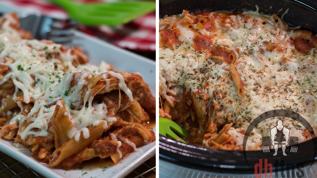 Easy SLOW COOKER Chicken Parmesan Meal Prep Recipe