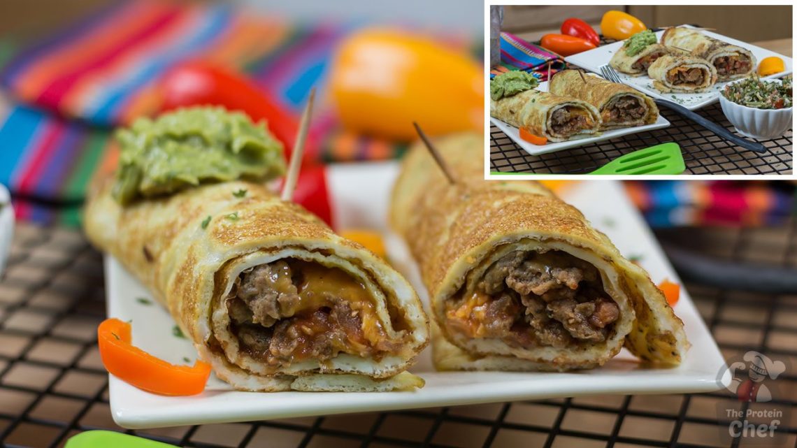 Delicious Breakfast LOW CARB Wraps