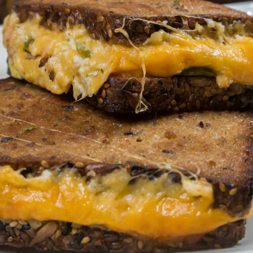 Baked Jalapeno Popper Grilled Cheese Recipe