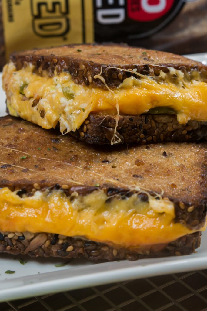 Baked Jalapeno Popper Grilled Cheese Recipe