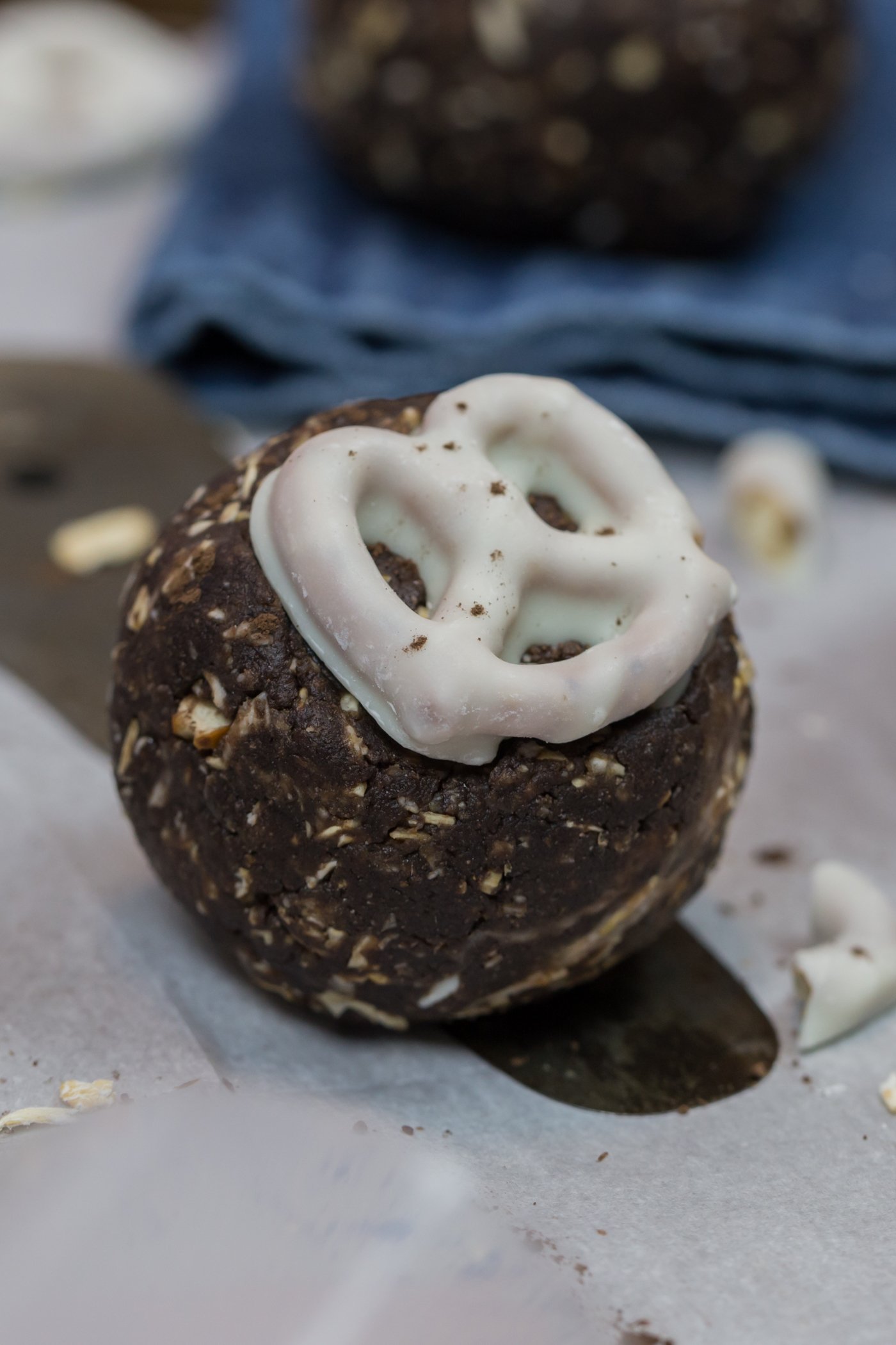 Pretzel Peanut Butter Protein Balls