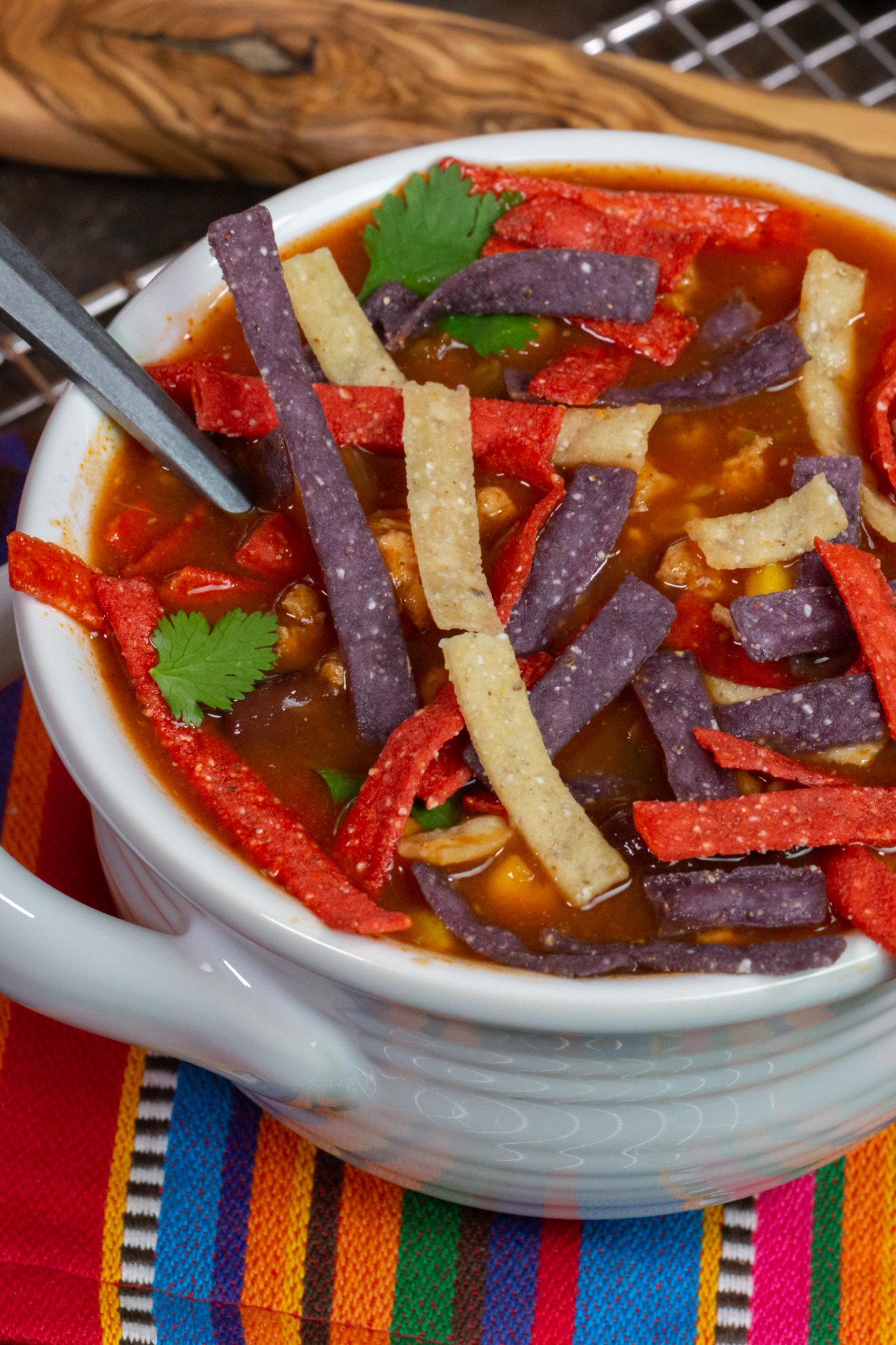 Slow Cooker Turkey Tortilla Soup