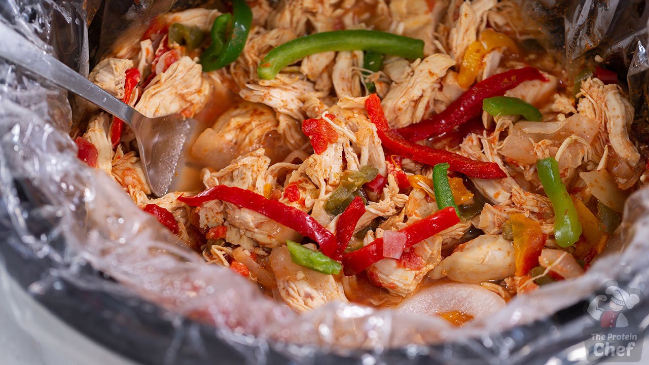 Easy Meal Prep Slow Cooker Chicken Fajitas Recipe