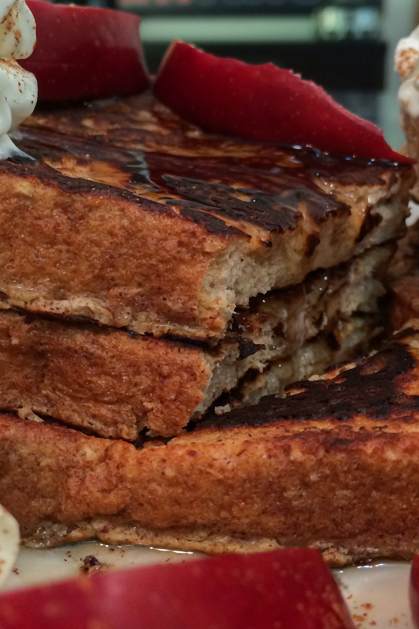 Apple Cinnamon Protein French Toast
