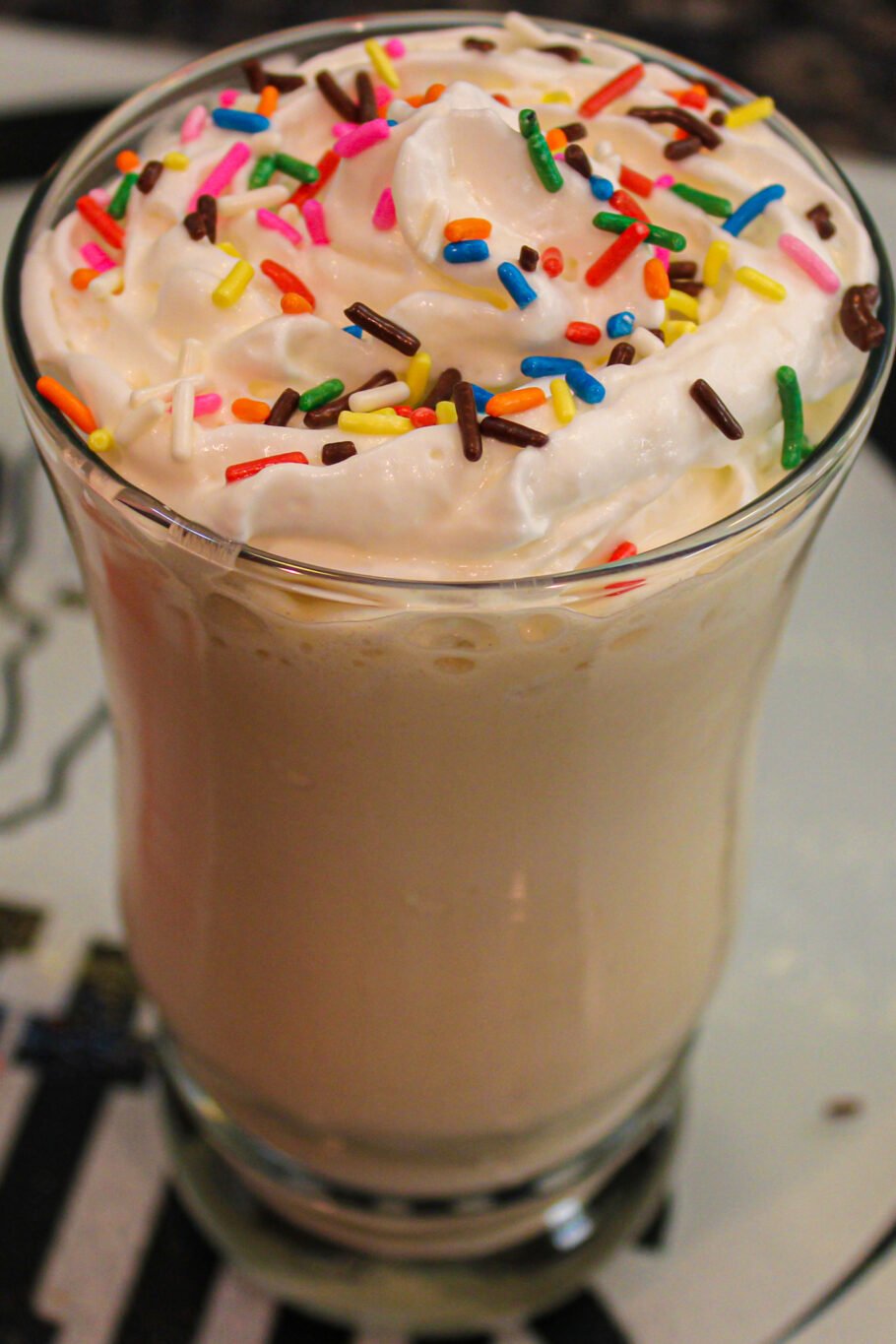Birthday Cake Protein Shake Recipe