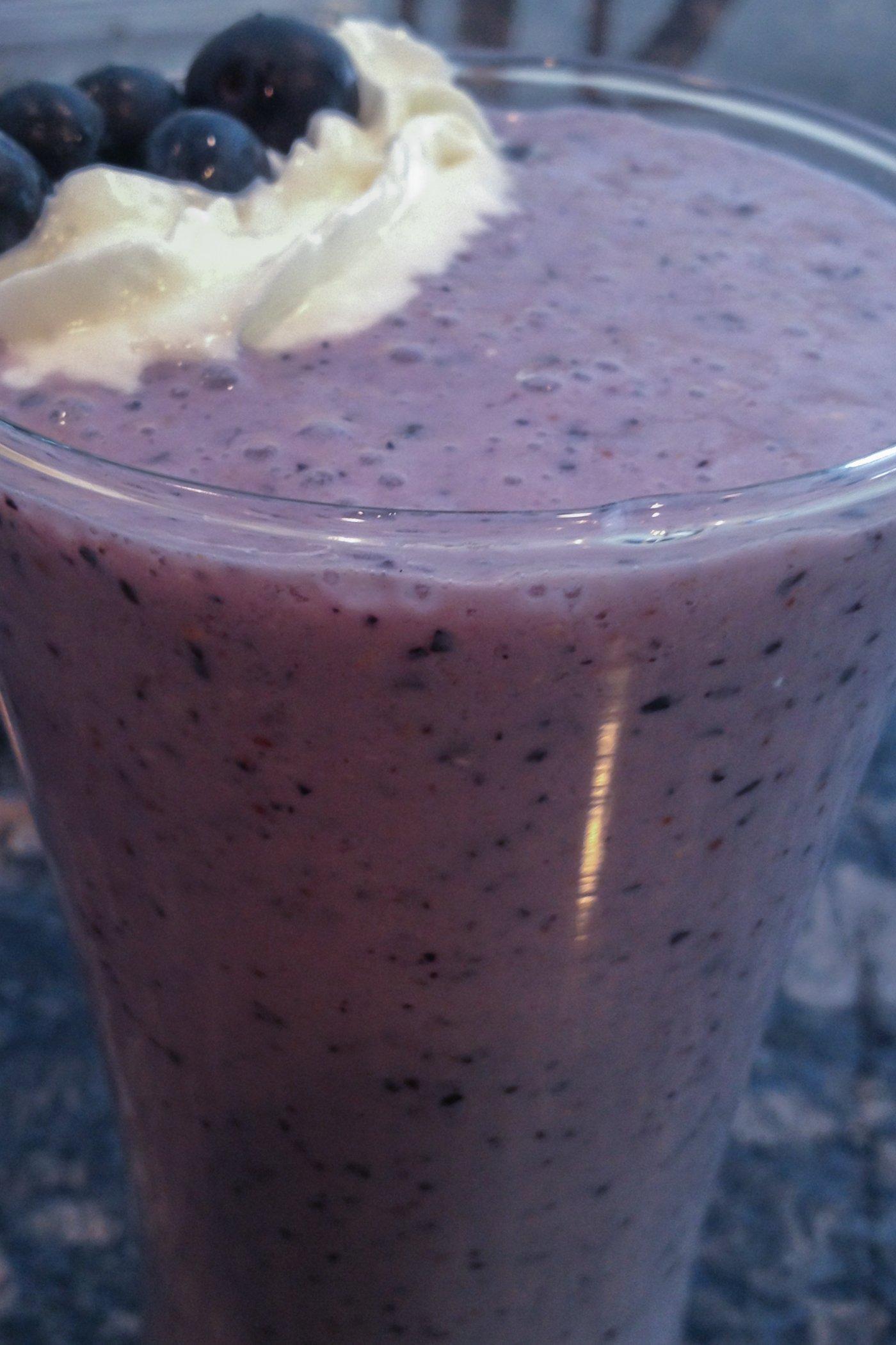 Blueberry Muffin Protein Shake