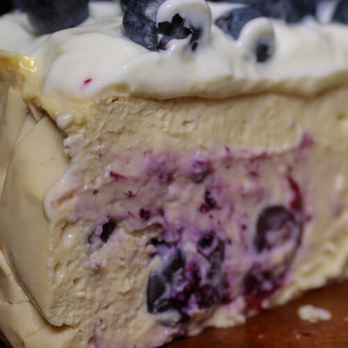 Blueberry Protein Cheesecake Recipe