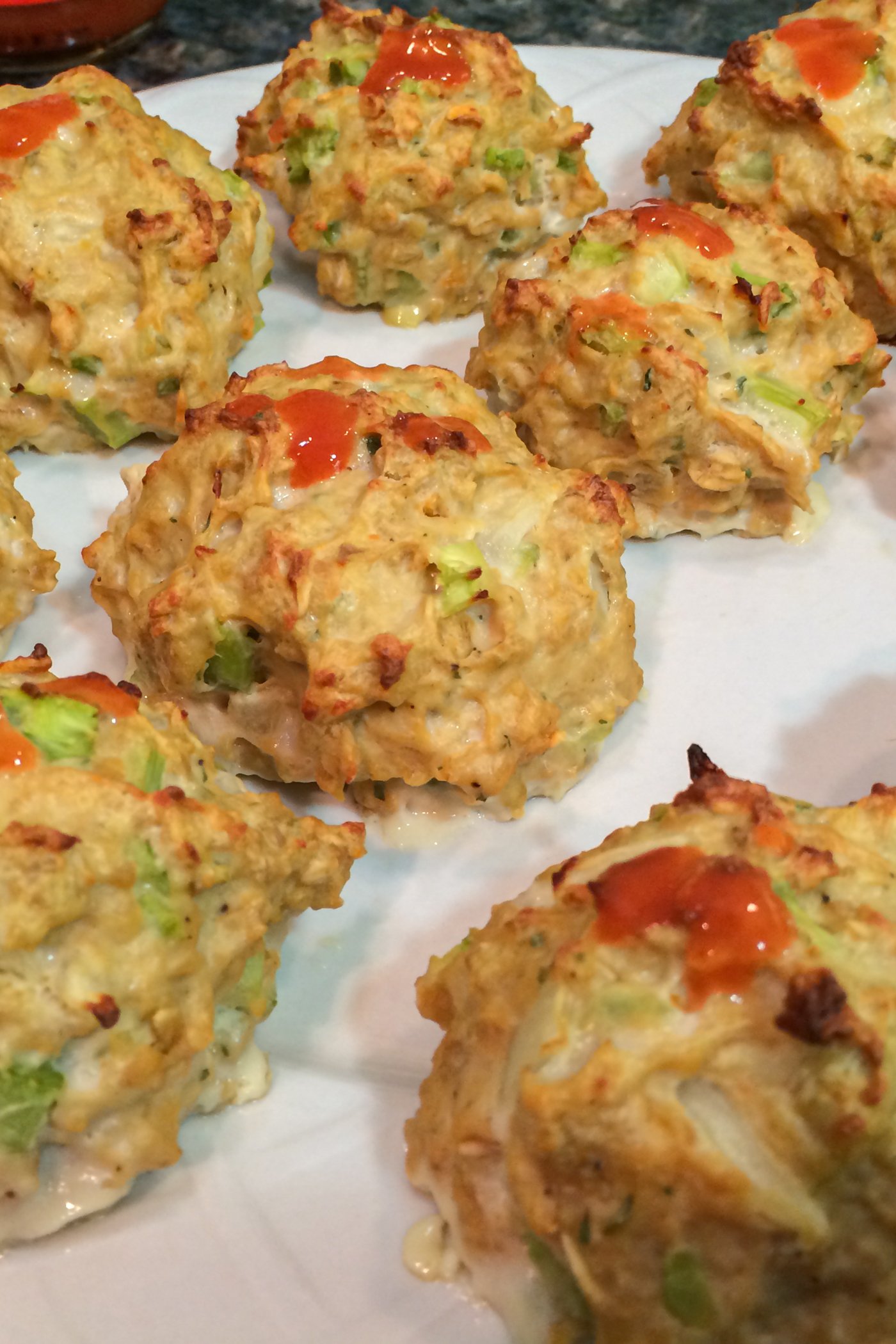 Buffalo Ranch Chicken Meatballs