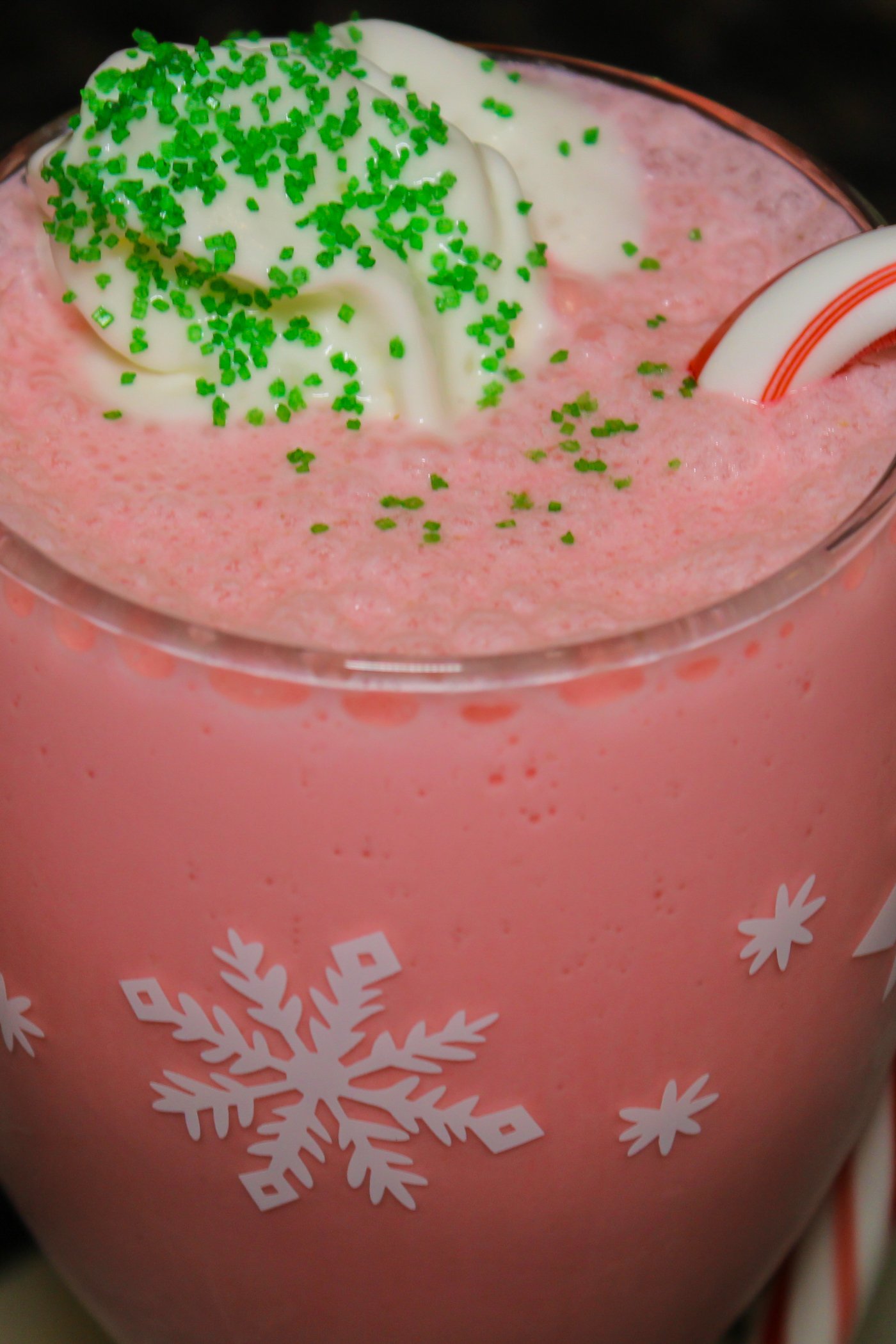 Candy Cane Protein Shake