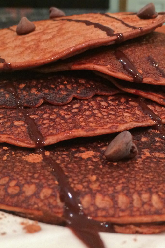 Chocolate Peanut Butter Protein Crepes Recipe