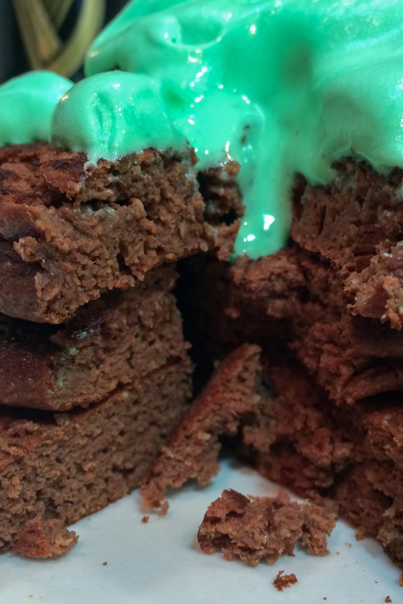Chocolate Protein Guinness Pancakes
