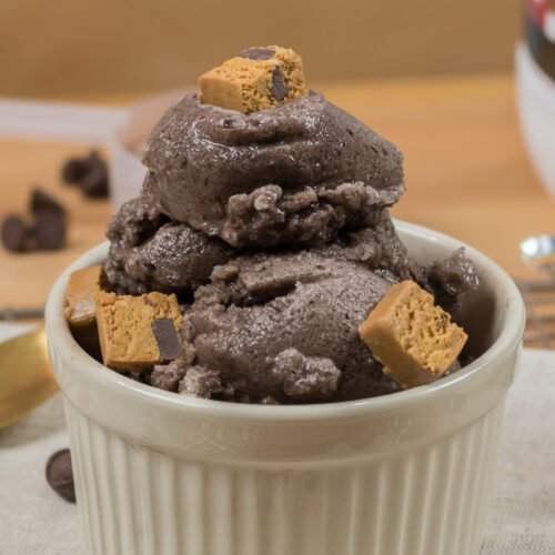 Chocolate & Vanilla Protein Ice Cream Recipe - The Protein ...