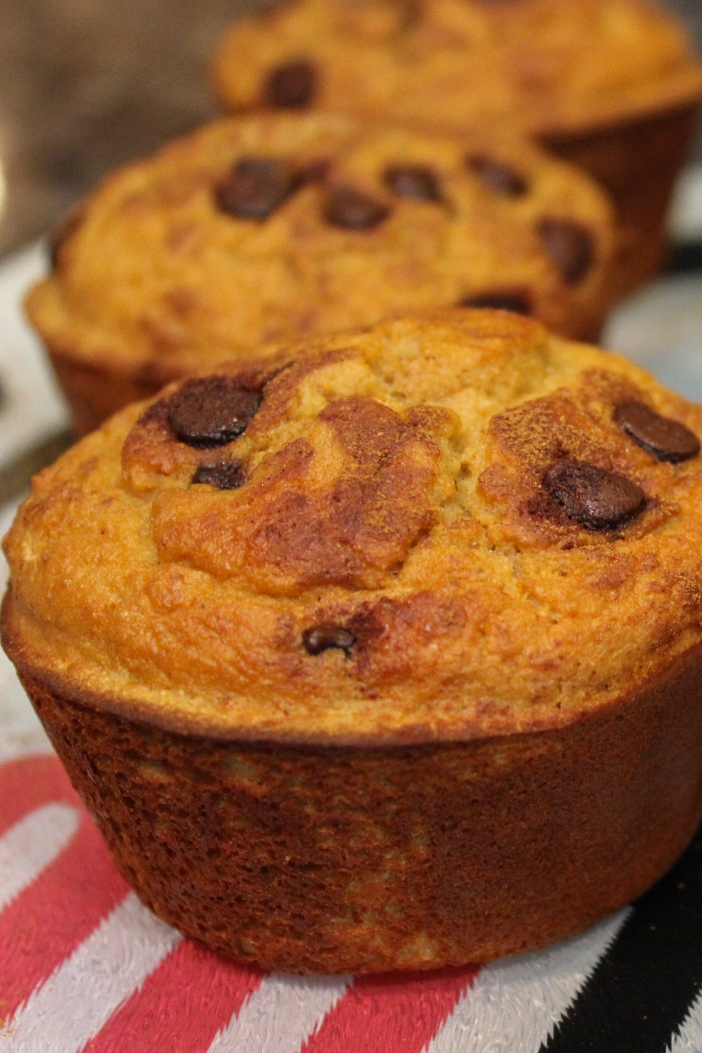 Coffee Cake Protein Muffins