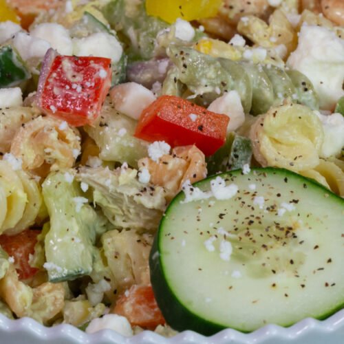 Greek Yogurt Macaroni Salad Recipe