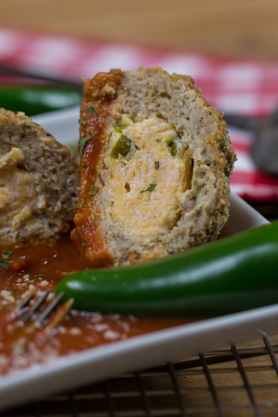 Healthy Jalapeno Popper Meatballs Recipe