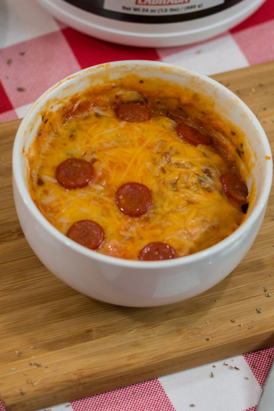 Healthy Microwave Pizza Recipe