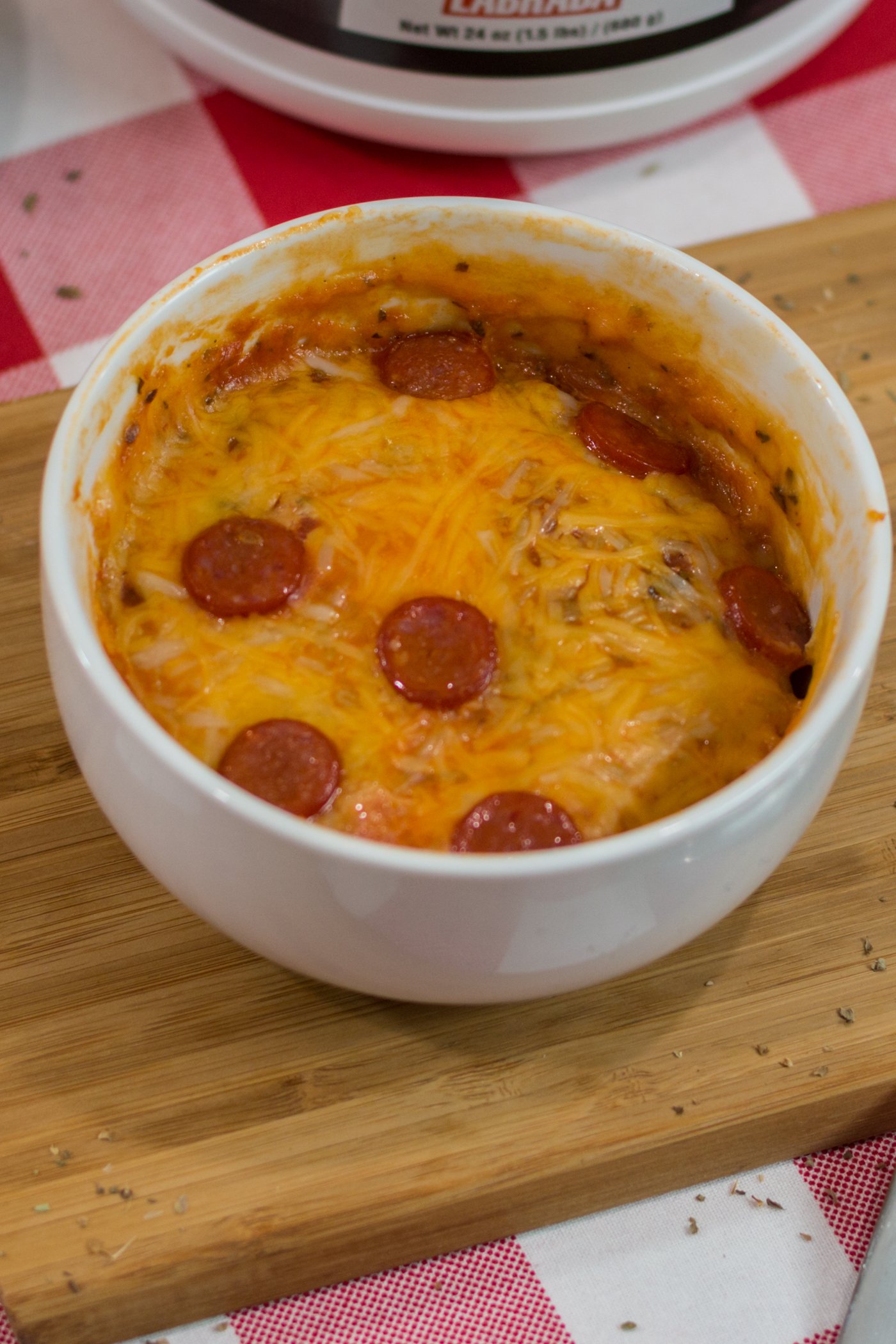 Quick Healthy Microwave Pizza
