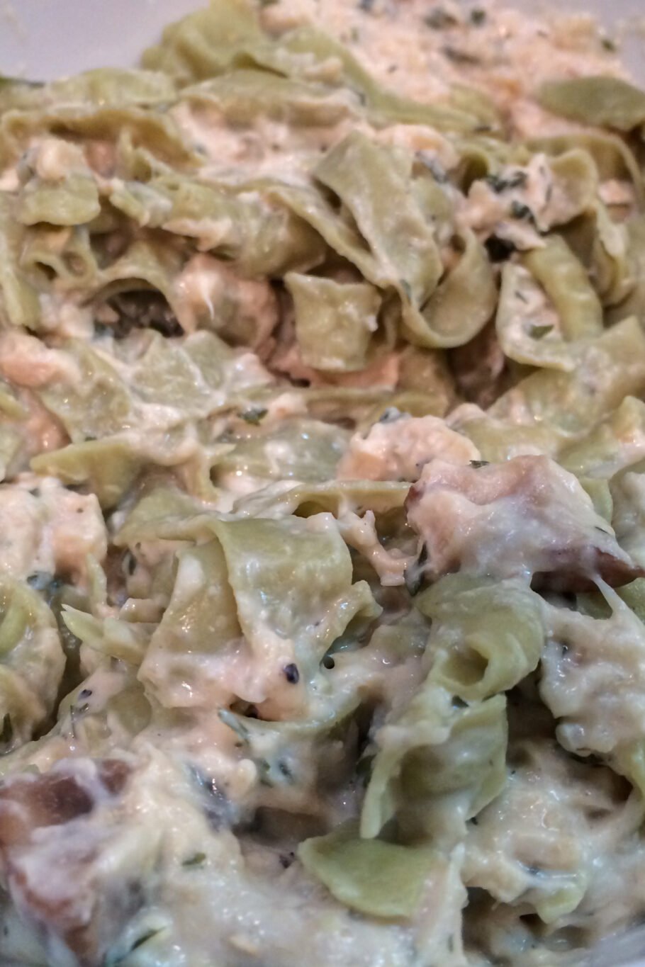 High Protein Fettuccine Alfredo Recipe