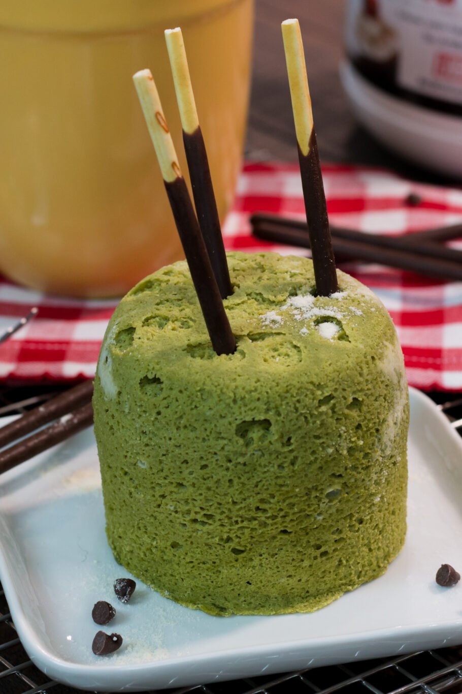 Matcha Green Tea Mug Cake Recipe