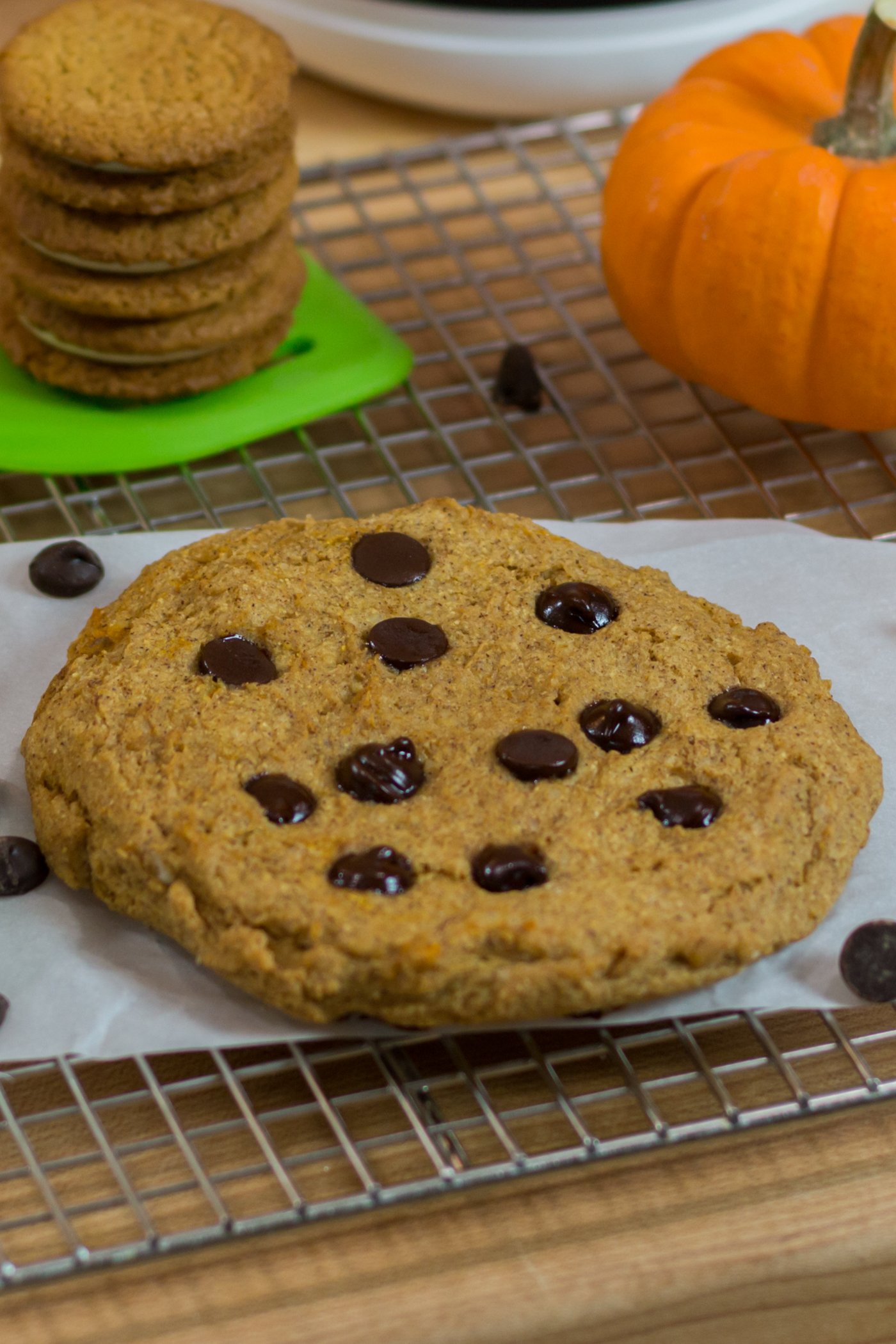 Gluten Free Microwave Pumpkin Cookies
