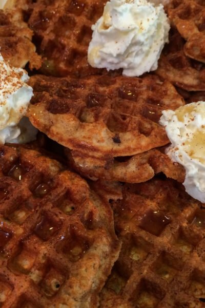Mini Vanilla Protein Waffles Recipe
