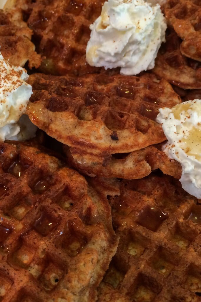 Mini Vanilla Protein Waffles Recipe