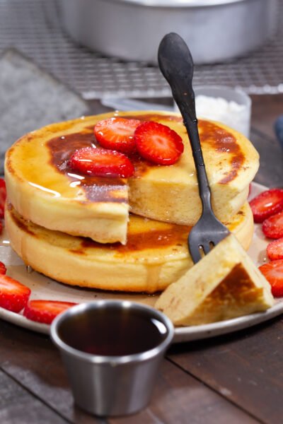 Protein Fluffy Japanese Pancakes Recipe