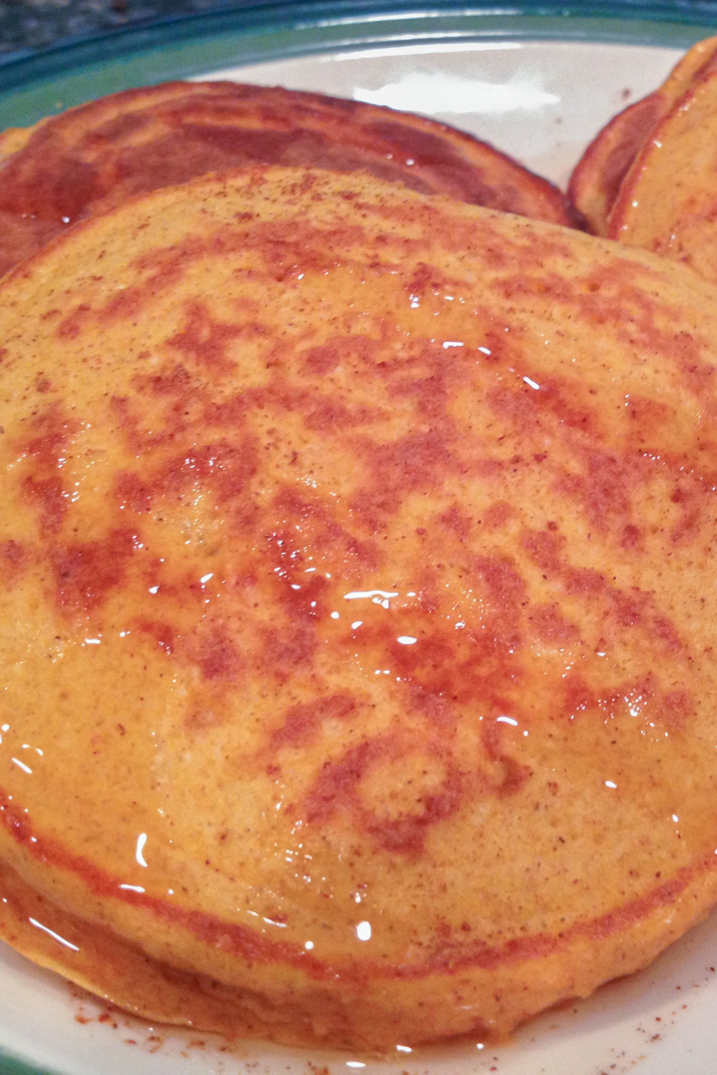 Protein Pumpkin Pancakes