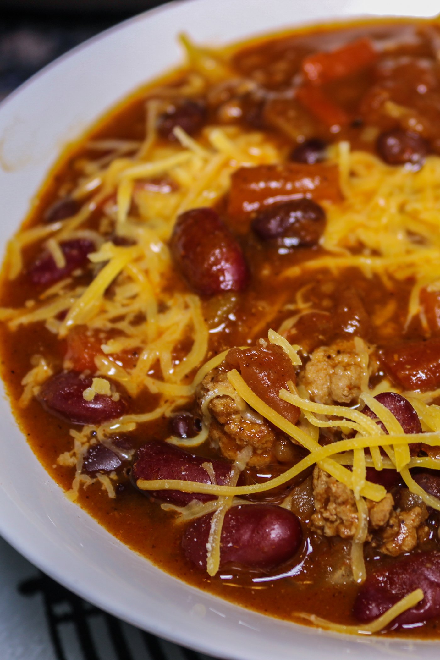 Quick Bodybuilding Turkey Chili
