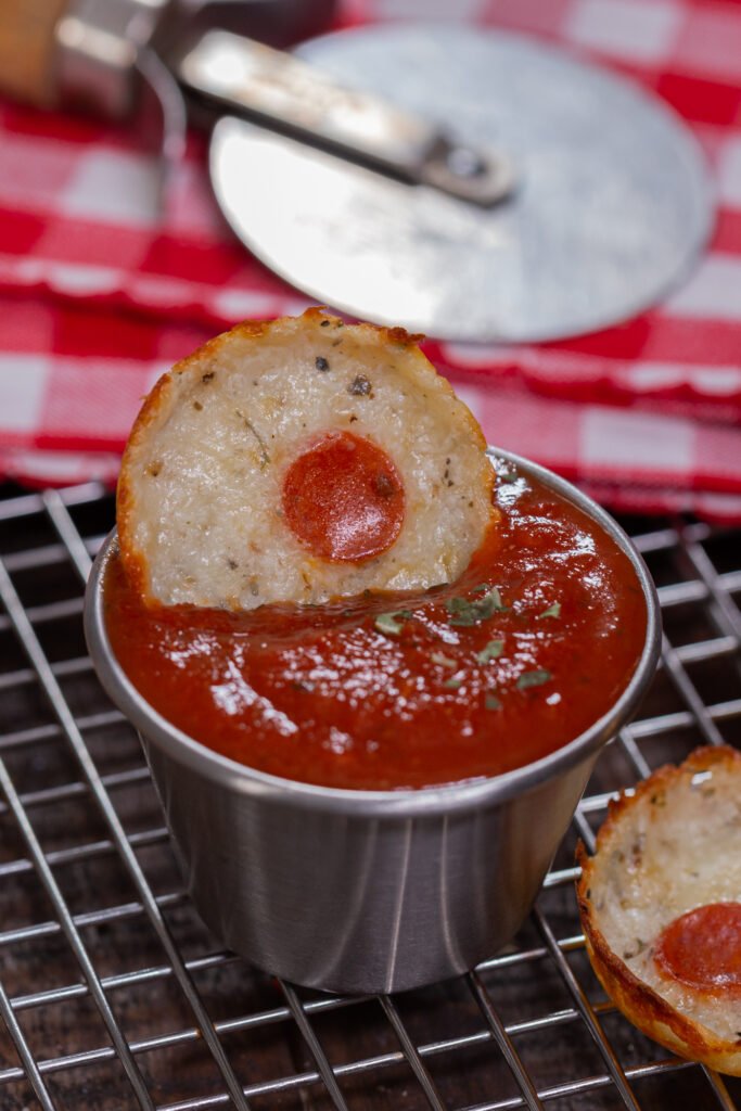 Simple Low Carb Pizza Chips Recipe