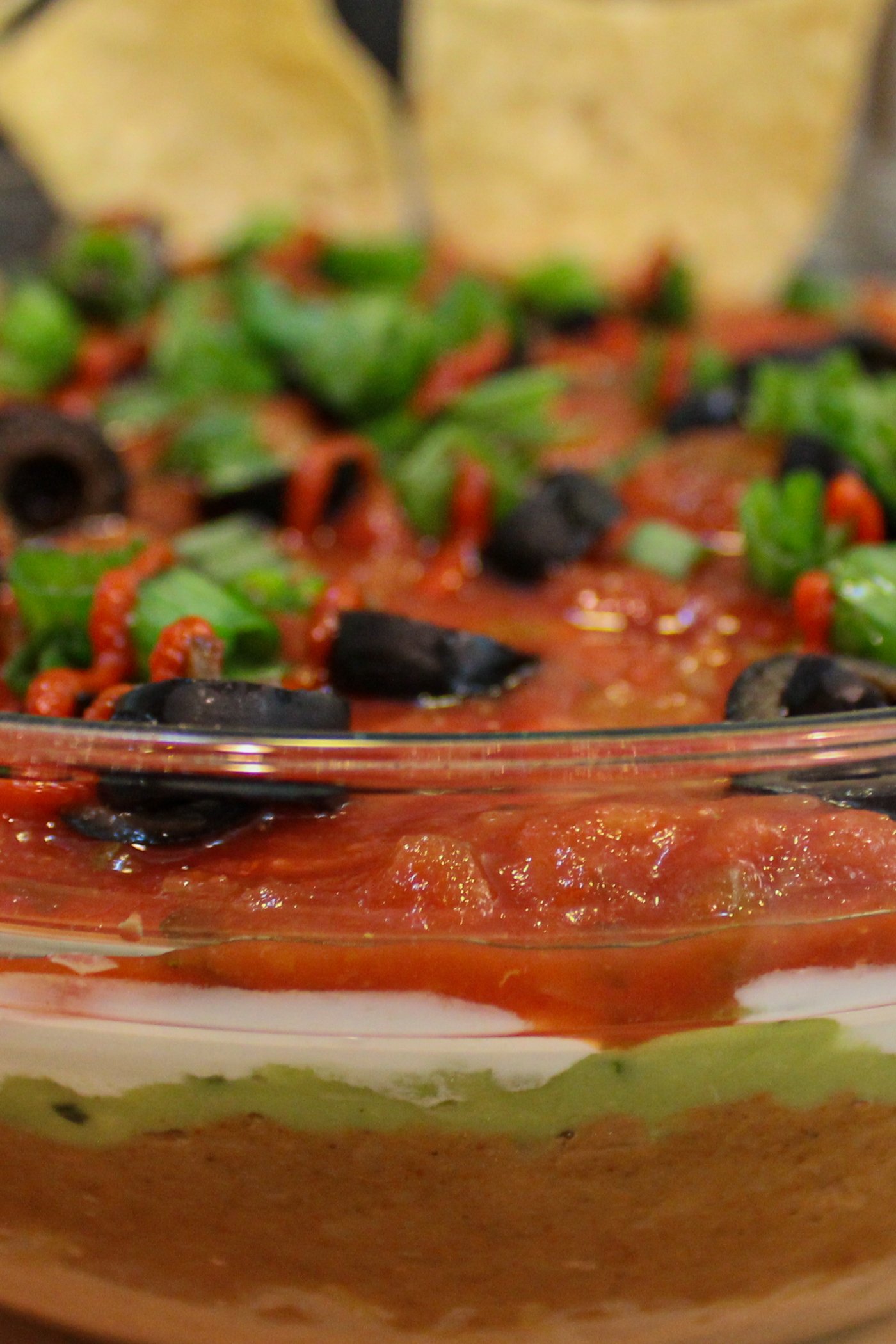 Spicy 7 Layer Tuna Dip